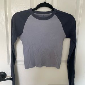 Brandy Melville Long Sleeve Baseball Top